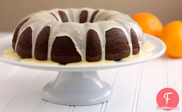 Orange-glazed Chocolate Bundt Cake