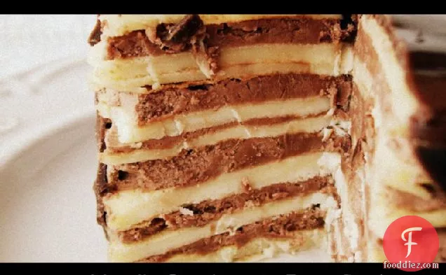 Chocolate Nutella Crepe Cake