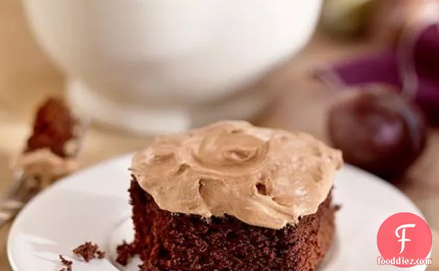 मिंट-चॉकलेट आइसबॉक्स केक