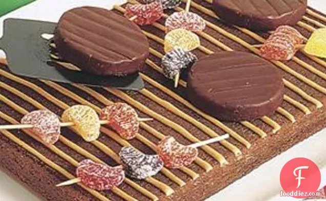 Chocolate Barbeque Grill Cake