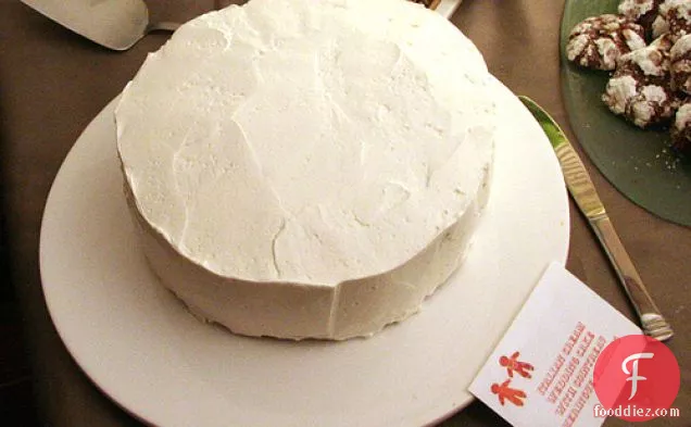 Gluten Free White Cake With Italian Meringue Buttercream