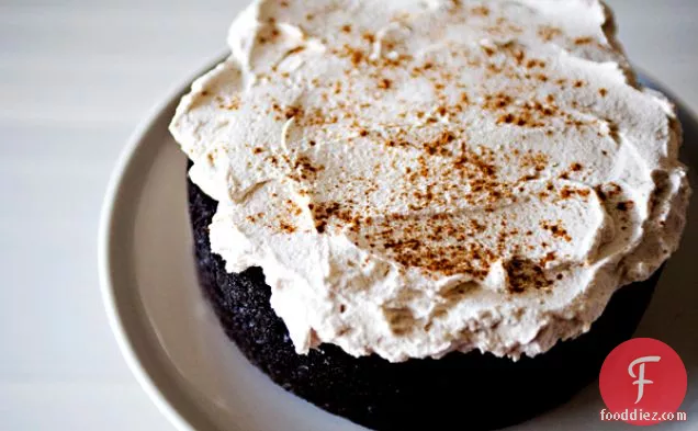 Mexican Chocolate Cake with Mascarpone Frosting