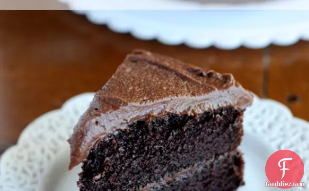 Deep Dark Chocolate Cake (from Inn Cuisine And Hershey’s)