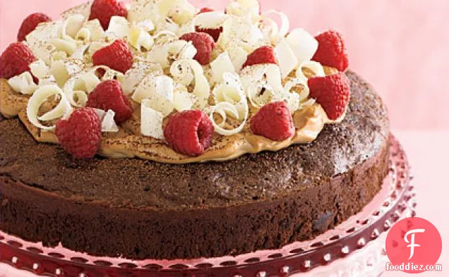 Fudgy Chocolate Tiramisu Cake