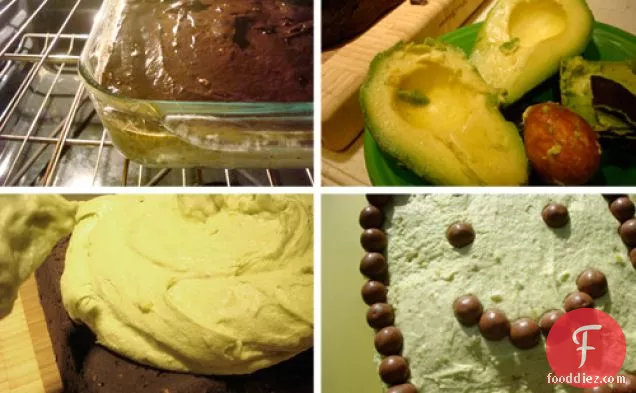 Cakespy: Chocolate Avocado Cake With Avocado Buttercream