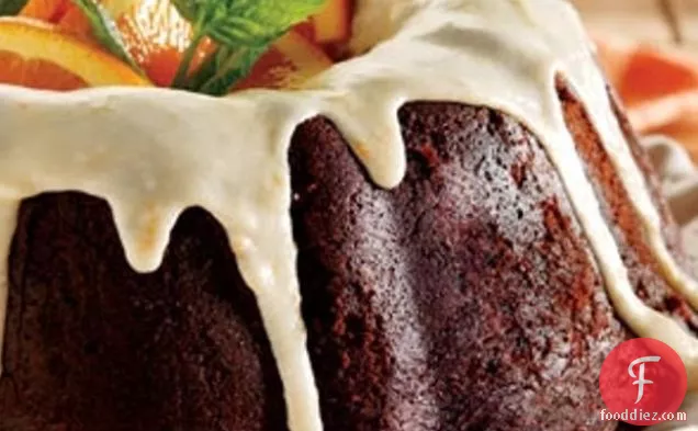 Orange-glazed Cocoa Bundt Cake