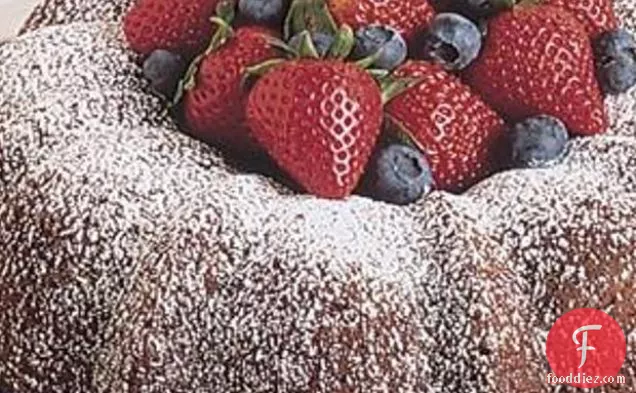 Star Spangled Cocoa Bundt Cake