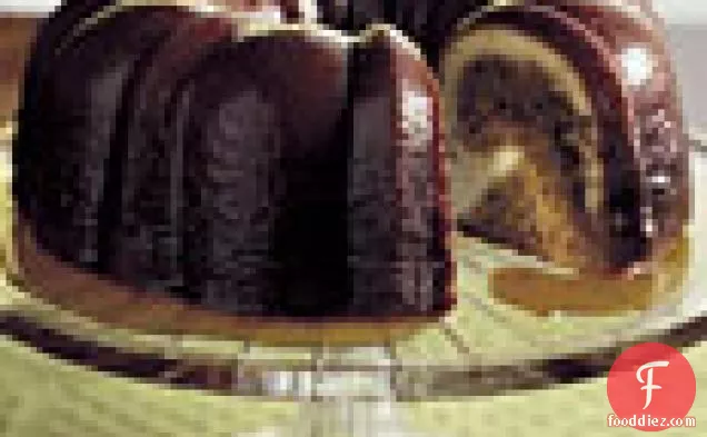 Pecan Molasses Bundt Cake With Bourbon Glaze
