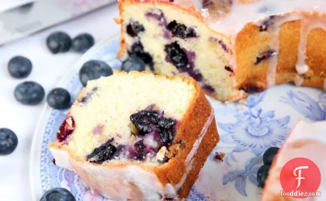 Blueberry-lime Bundt Cake