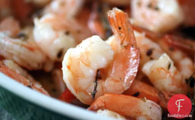 मेंहदी भुना हुआ झींगा