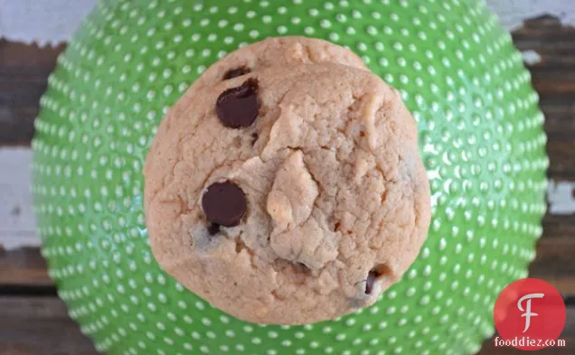 Peanut Butter Chocolate Chip Cake Mix Cookies