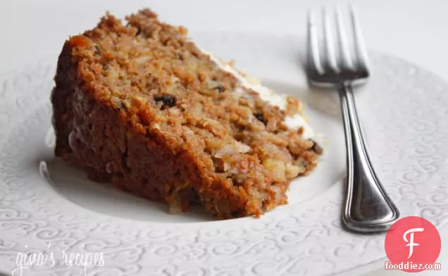Super Moist Carrot Cake With Cream Cheese Frosting