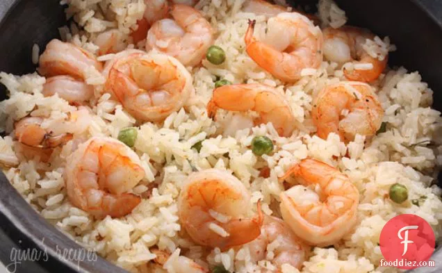Shrimp, Peas And Rice