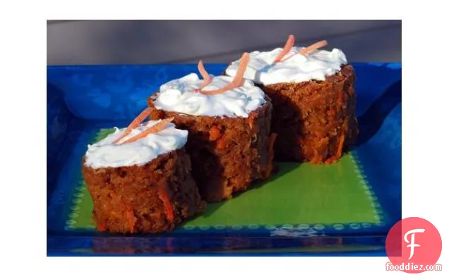 Pineapple Carrot Raisin Spice Cake