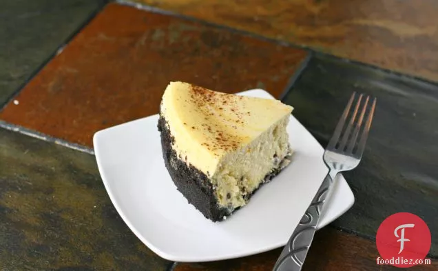 Grand Marnier Chocolate Chip Cheesecake