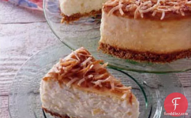 Pineapple Delight Cheesecake For Passover