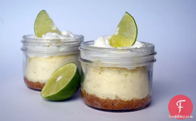 Microwave Lime Cheesecake