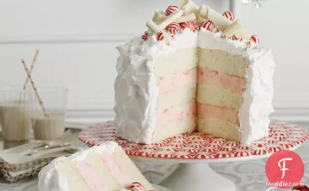 Layered Peppermint Cheesecake