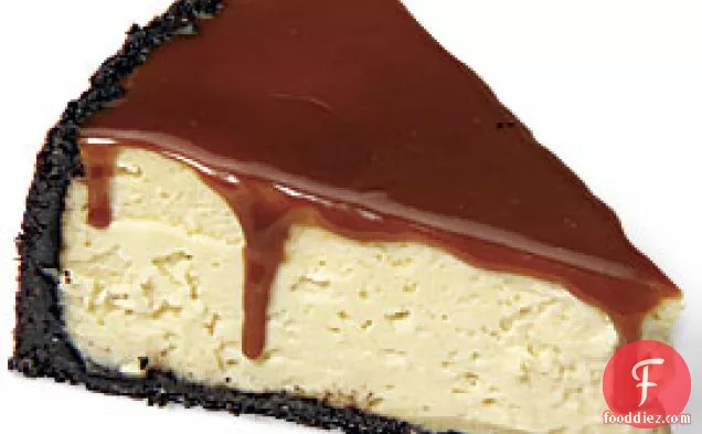 Irish Cream Caramel Cheesecake
