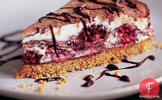 Raspberry & Milk Chocolate Cheesecake