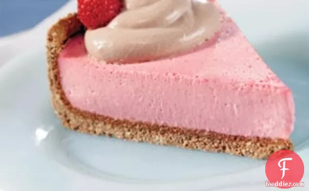 Chilled Raspberry Cheesecake