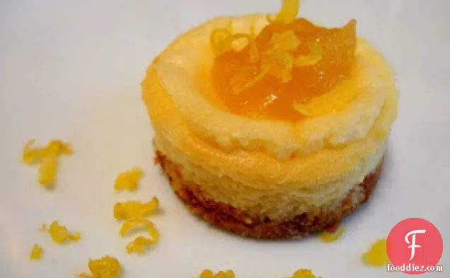 Mini Lemon Mascarpone Cheesecake