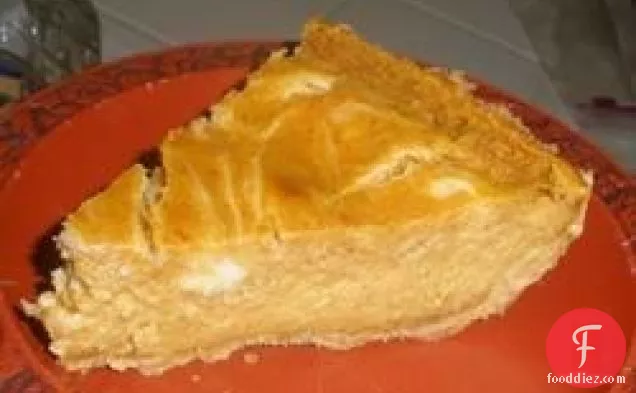 Pumpkin Swirled Cheese Cake