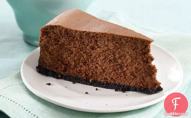Ancho-Chocolate Cheesecake