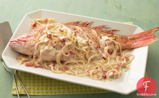 Red Snapper in Coconut Sauce