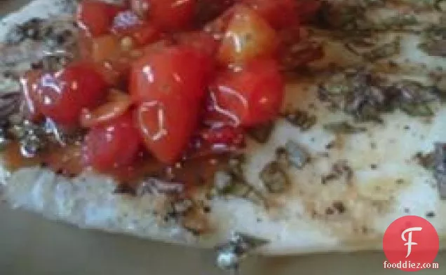 Baked Snapper with Chilies, Ginger and Basil