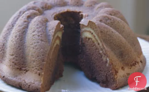 Frangipane-ripple Chocolate Pound Cake