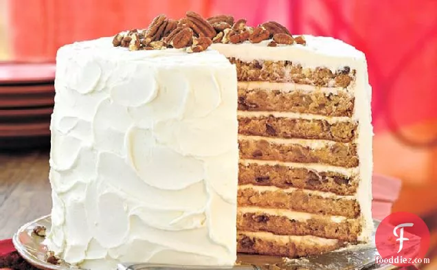 Mile-High White Chocolate Hummingbird Cake