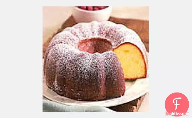 White Chocolate Pound Cake