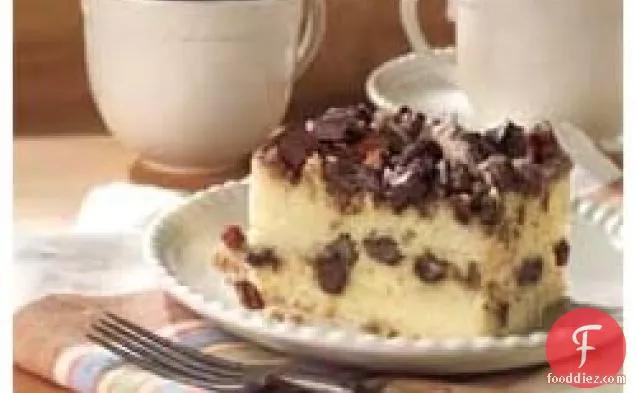 Chocolate Chunk-Cinnamon Coffee Cake