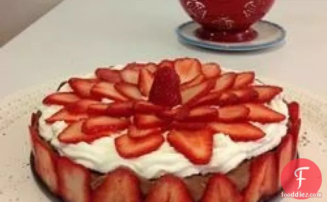 Strawberry Chocolate Mousse Cake