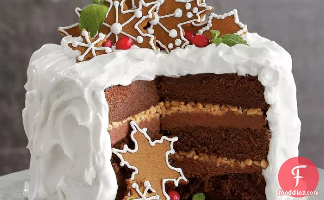 Chocolate-Gingerbread-Toffee Cake