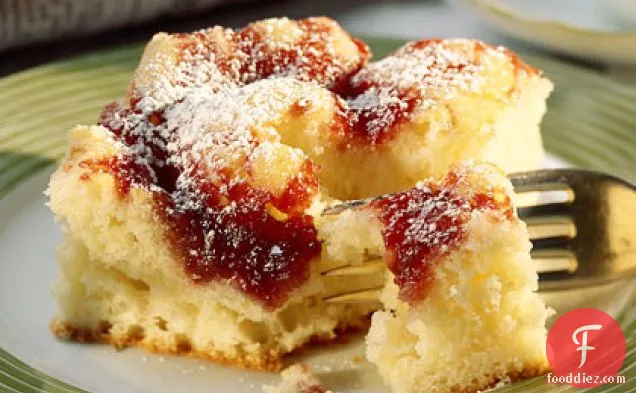 Raspberry-Cheese Coffee Cake
