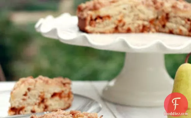 Pear And Cinnamon Chip Coffee Cake