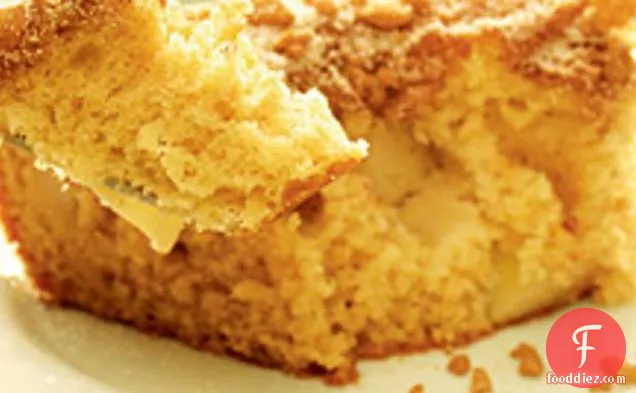 Pear Ginger Coffee Cake