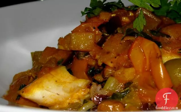 Simple Suppers: Moroccan-Style Red Snapper Tagine (Fish Stew)