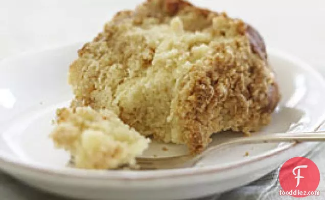 Ginger & Marcona Almond Coffee Cake