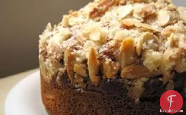 Almond Rhubarb Coffee Cake