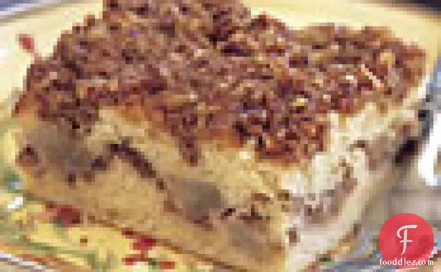 Sour Cream Coffee Cake With Pears And Pecans