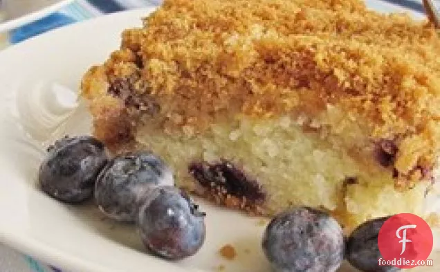 Blueberry Oatmeal Coffee Cake