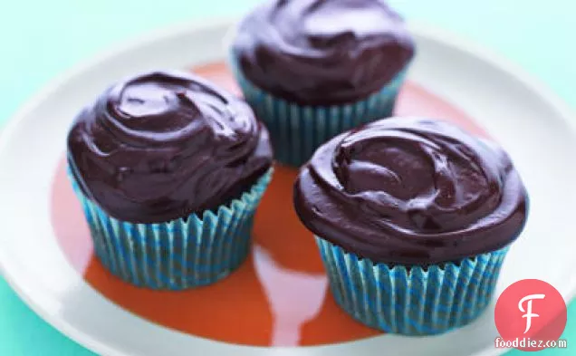Secret-Ingredient Devil's Food Cupcakes