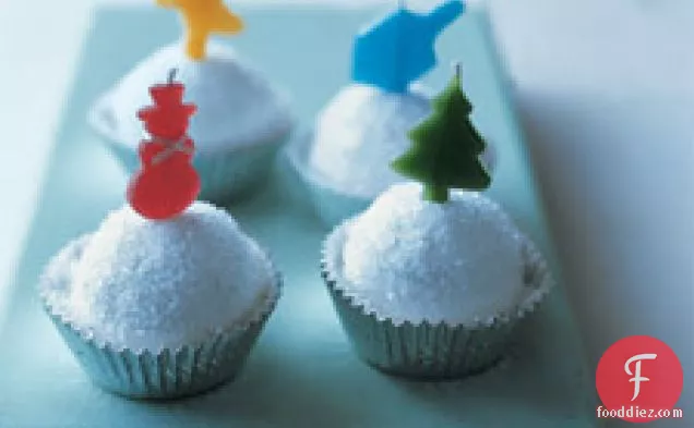 Snowball Cupcakes