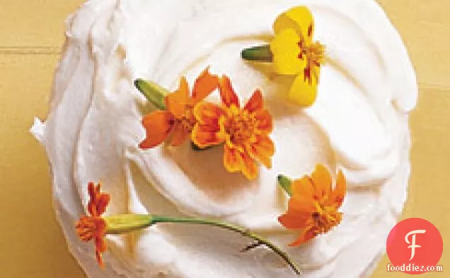 Edible-flowers Cupcakes