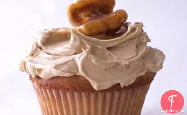Maple-walnut Cupcakes