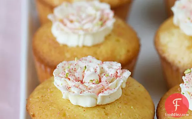 Vanilla Saffron Cupcakes