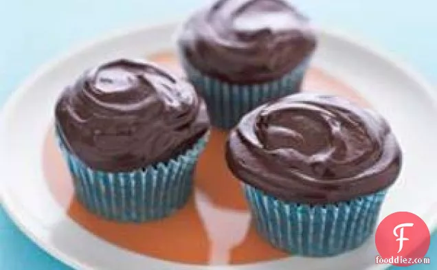Secret-ingredient Devil's Food Cupcakes